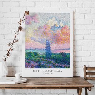 Henri Edmond Cross Pink Cloud Art Exhibition Canvas Print