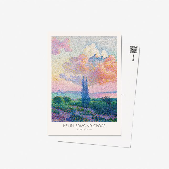 Henri Edmond Cross Pink Cloud Art Exhibition Postcard (Creator Uploaded)