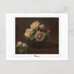 Henri Fantin-Latour #485 - Fine Art Postcard
