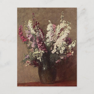 Henri Fantin-Latour- Larkspur Postcard