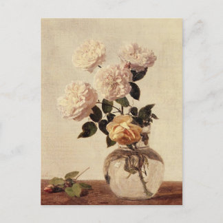 Henri Fantin-Latour- Roses Postcard