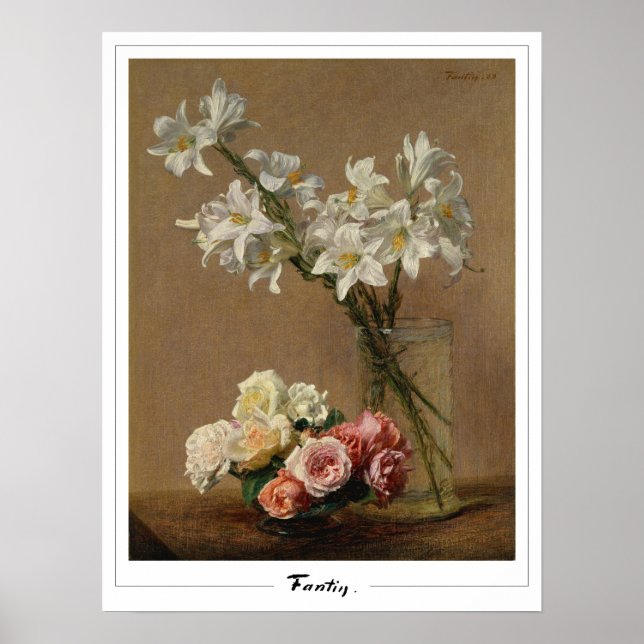 Henri Fantin-Latour Zedign Art Poster #138 (Front)