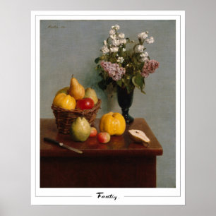Henri Fantin-Latour Zedign Art Poster #146