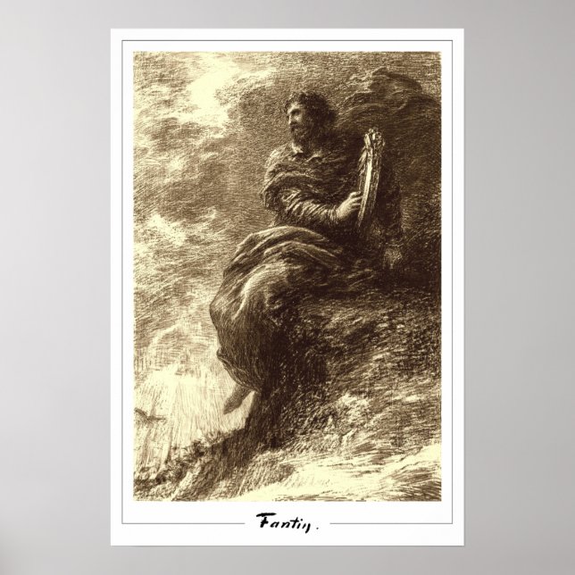 Henri Fantin-Latour Zedign Art Poster #482 (Front)