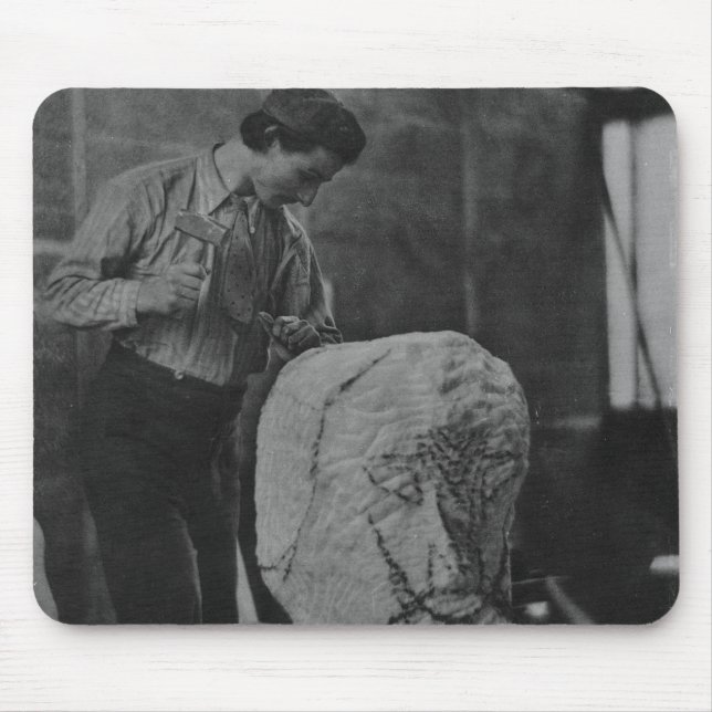 Henri Gaudier-Brzeska, c.1910 Mouse Pad (Front)