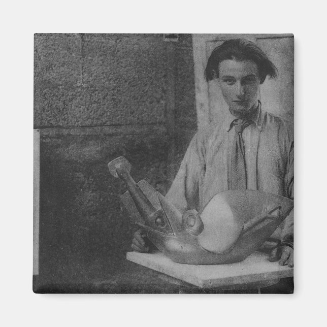 Henri Gaudier-Brzeska Magnet (Front)