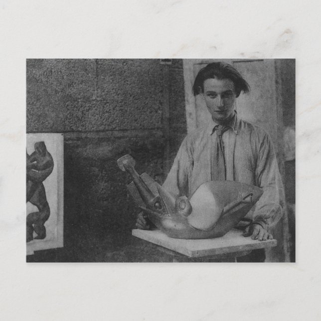 Henri Gaudier-Brzeska Postcard (Front)