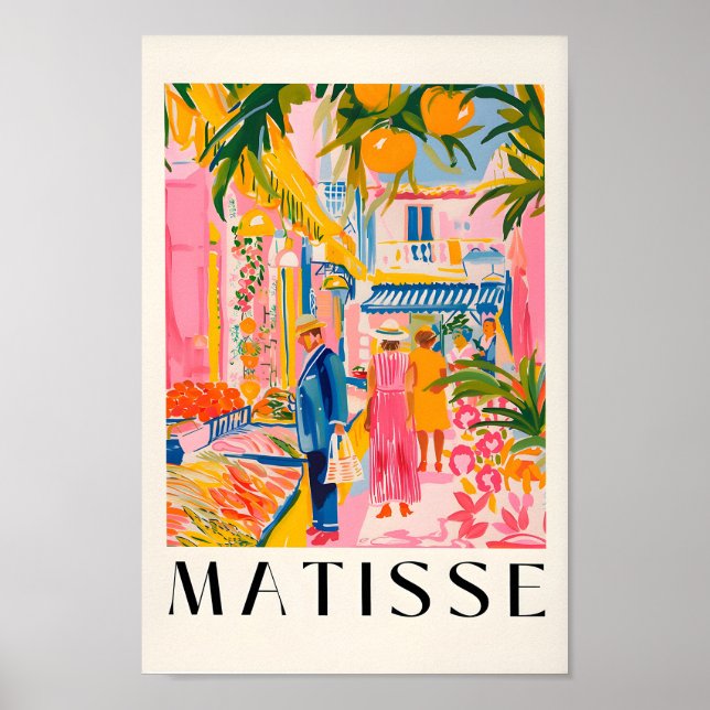 Henri Matisse Art Print, Summer Aesthetic Poster,  Poster (Front)