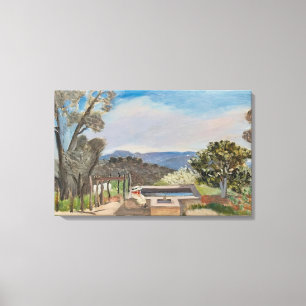 Henri Matisse - LE VIVIER PAYSAGE DE PROVENCE 1923 Canvas Print