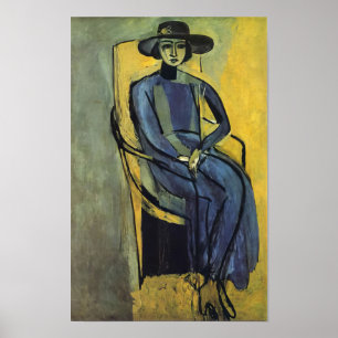 Henri Matisse - Portrait of Greta Prozor - 1916 Poster