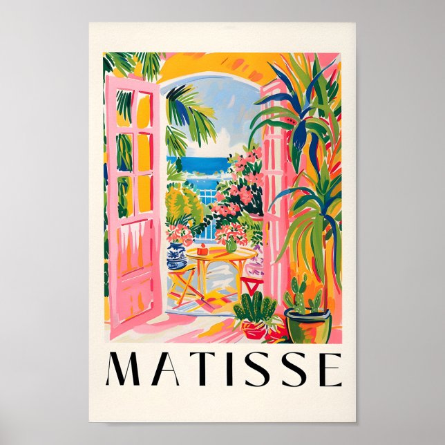 Henri Matisse Print, Aesthetic Poster, Boho Decor, Poster (Front)