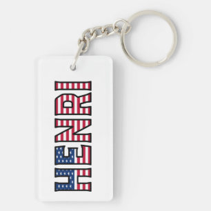 Henri Name Vorname USA Flagge Anhänger Schlüssel Key Ring