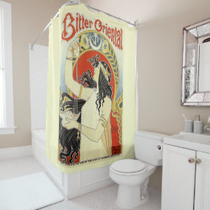 Henri Privat Livemont - Bitter Oriental Shower Curtain