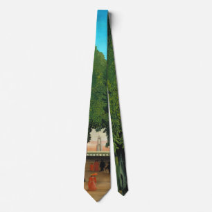 Henri Rousseau, Avenue in the Park at Saint Cloud Tie