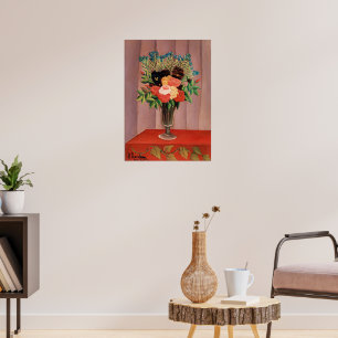 Henri Rousseau, Bouquet of Flowers, Poster