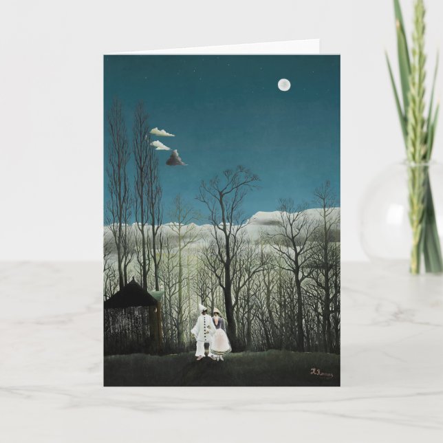 Henri Rousseau - Carnival Evening Card (Front)