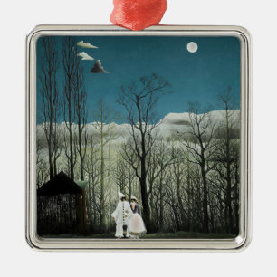 Henri Rousseau - Carnival Evening Metal Tree Decoration