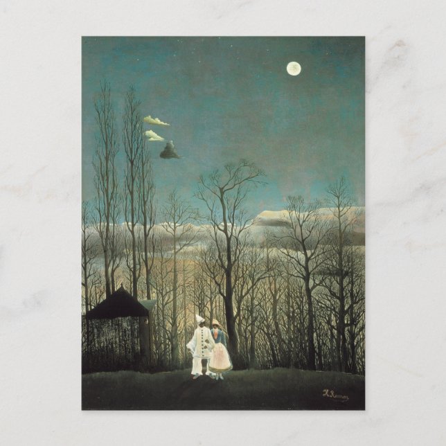 Henri Rousseau Carnival Evening Postcard (Front)