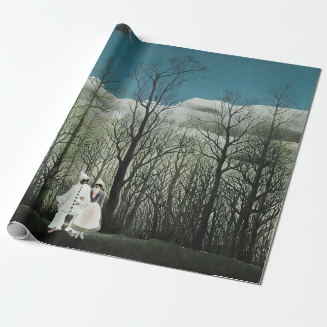 Henri Rousseau - Carnival Evening Wrapping Paper (Unrolled)