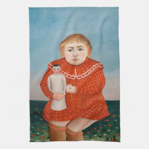 Henri Rousseau - Child with a Doll Tea Towel