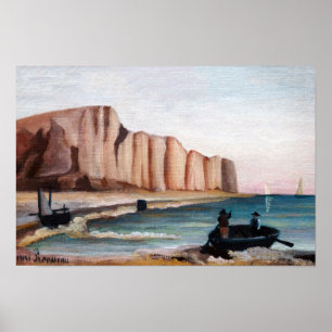 Henri Rousseau - Cliffs Poster