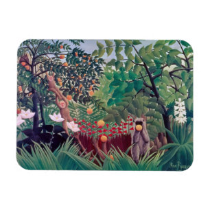 Henri Rousseau - Exotic Landscape Magnet