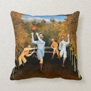Henri Rousseau - Football Players Cushion