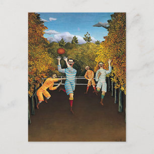 Henri Rousseau - Football Players Postcard