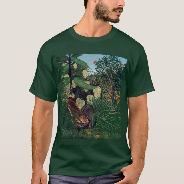Henri Rousseau Jungle T-Shirt (Front)