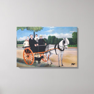 Henri Rousseau - La Carriole du pere Junier Canvas Print