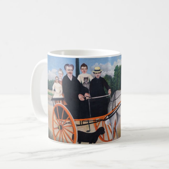 Henri Rousseau - La Carriole du pere Junier Coffee Mug (Front Left)