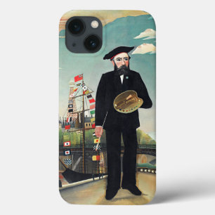Henri Rousseau - Myself-Portrait Landscape iPhone 13 Case