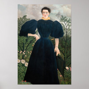 Henri Rousseau - Portrait of Madame M. Poster