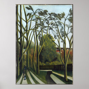 Henri Rousseau - Rendezvous in the Forest Poster
