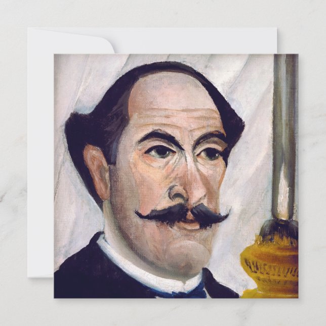 Henri Rousseau - Self Portrait Thank You Card (Front)