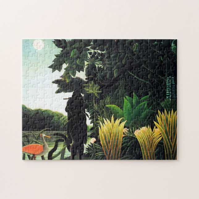 Henri Rousseau Snake Charmer Puzzle (Horizontal)