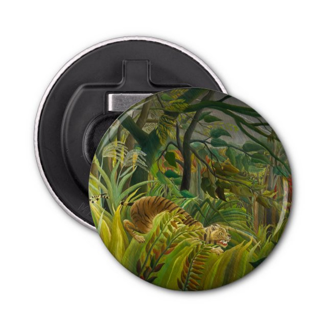 Henri Rousseau - Surprised! Bottle Opener (Front)