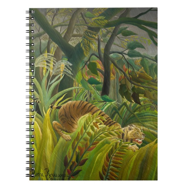 Henri Rousseau - Surprised! Notebook (Front)