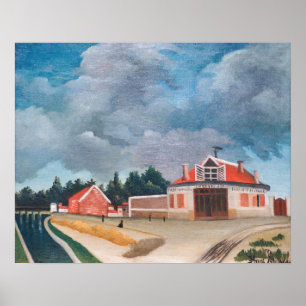 Henri Rousseau - The Chair Factory Poster