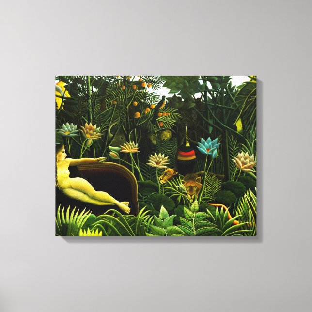 Henri Rousseau The Dream Canvas Print (Front)