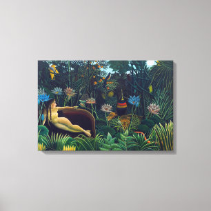 Henri Rousseau - The Dream / Le Reve Canvas Print