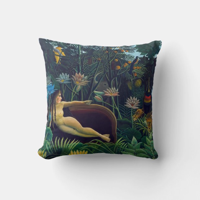 Henri Rousseau - The Dream / Le Reve Cushion (Front)