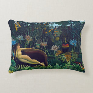 Henri Rousseau - The Dream / Le Reve Decorative Cushion