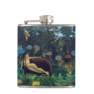 Henri Rousseau - The Dream / Le Reve Hip Flask
