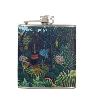 Henri Rousseau - The Dream / Le Reve Hip Flask