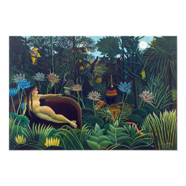 Henri Rousseau - The Dream / Le Reve Photo Print (Front)