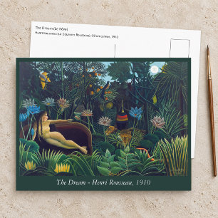 Henri Rousseau - The Dream / Le Reve Postcard
