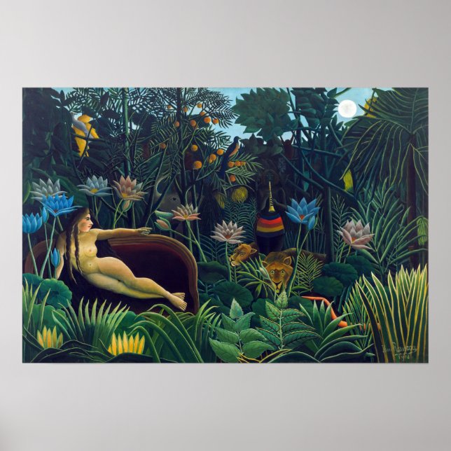 Henri Rousseau - The Dream / Le Reve Poster (Front)