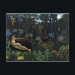 Henri Rousseau - The Dream Postcard<br><div class="desc"></div>