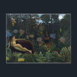 Henri Rousseau - The Dream Postcard<br><div class="desc"></div>